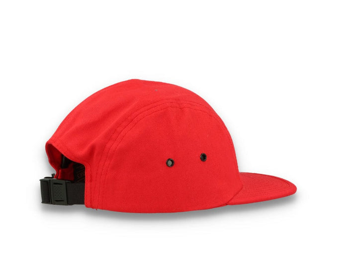 Red 5-Panel Classic Jockey Cap - Yupoong 7005 - LOKK