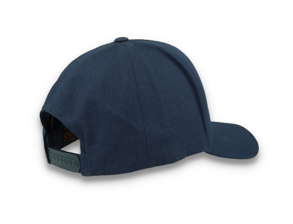 5-Panel Curved Classic Snapback Navy - 7707 - LOKK