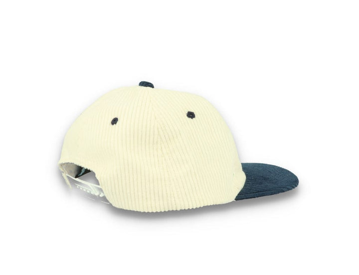 Bolt Corduroy Cap Ecru/Blue - LOKK