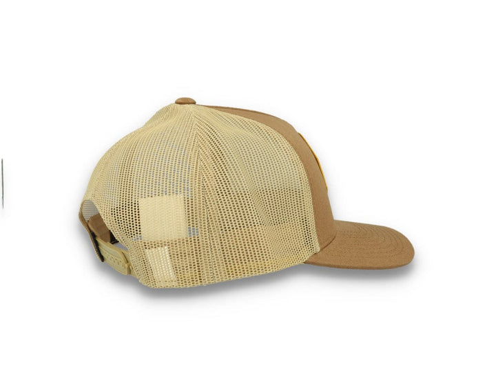 Yellowstone National Park Patch Trucker Dark Tan - LOKK