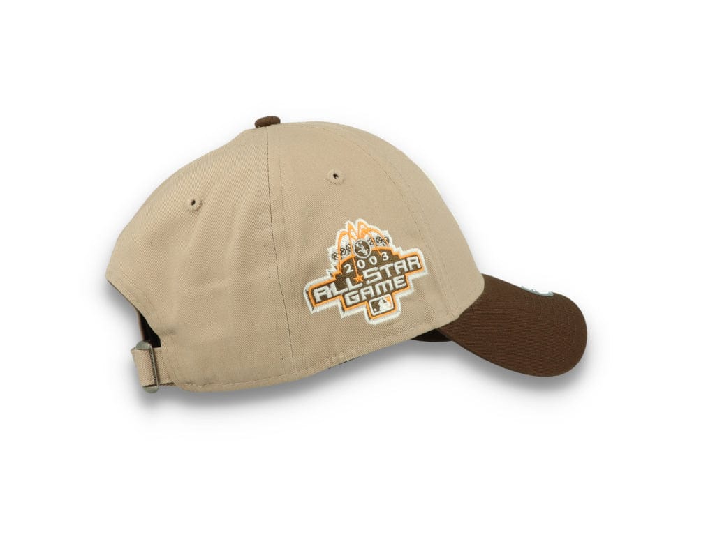9FORTY Chicago White Sox Contrast Cooperstown Patch Ash Brown/Walnut - LOKK