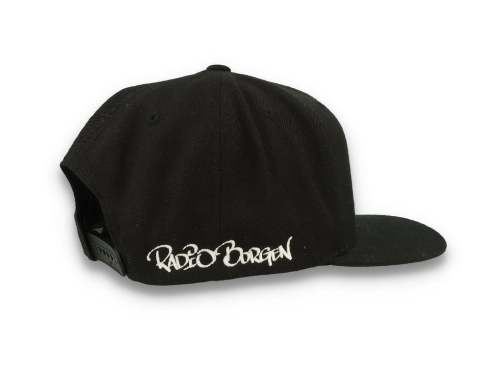 LOKK X RADIO BORGEN Snapback Black/Grey/White - LOKK