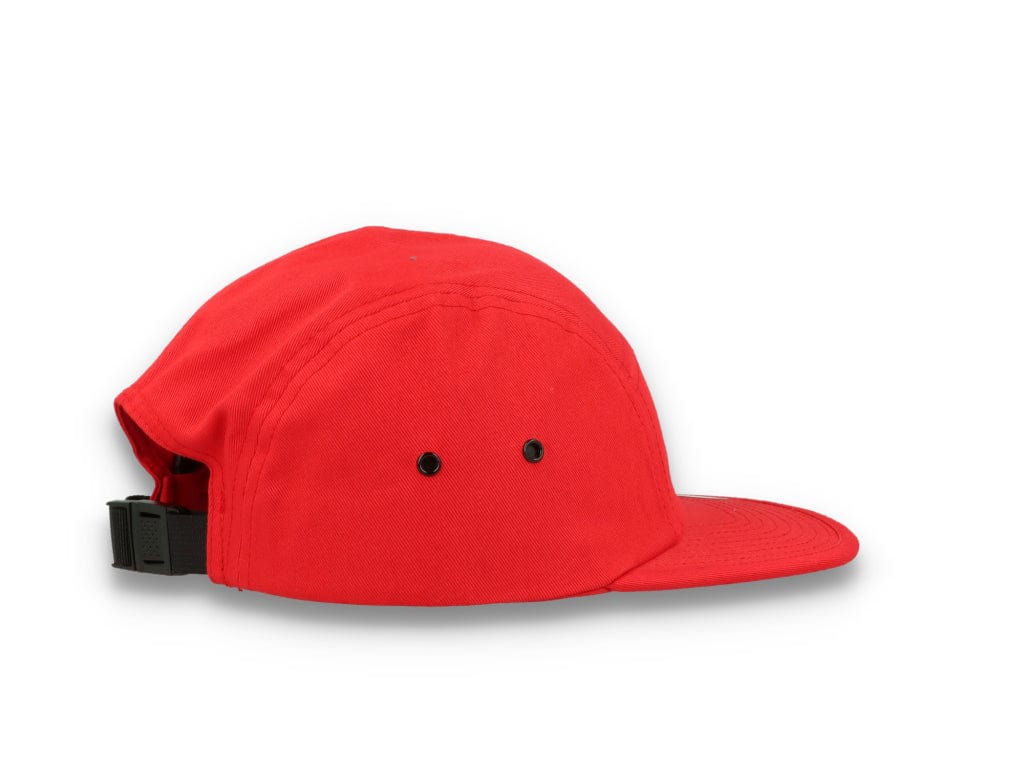 Red 5-Panel Classic Jockey Cap - Yupoong 7005 - LOKK