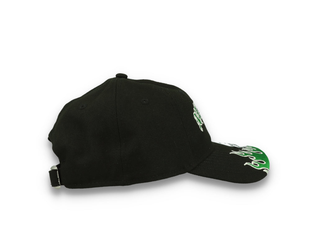 9TWENTY Race New Era Black Kelly Green