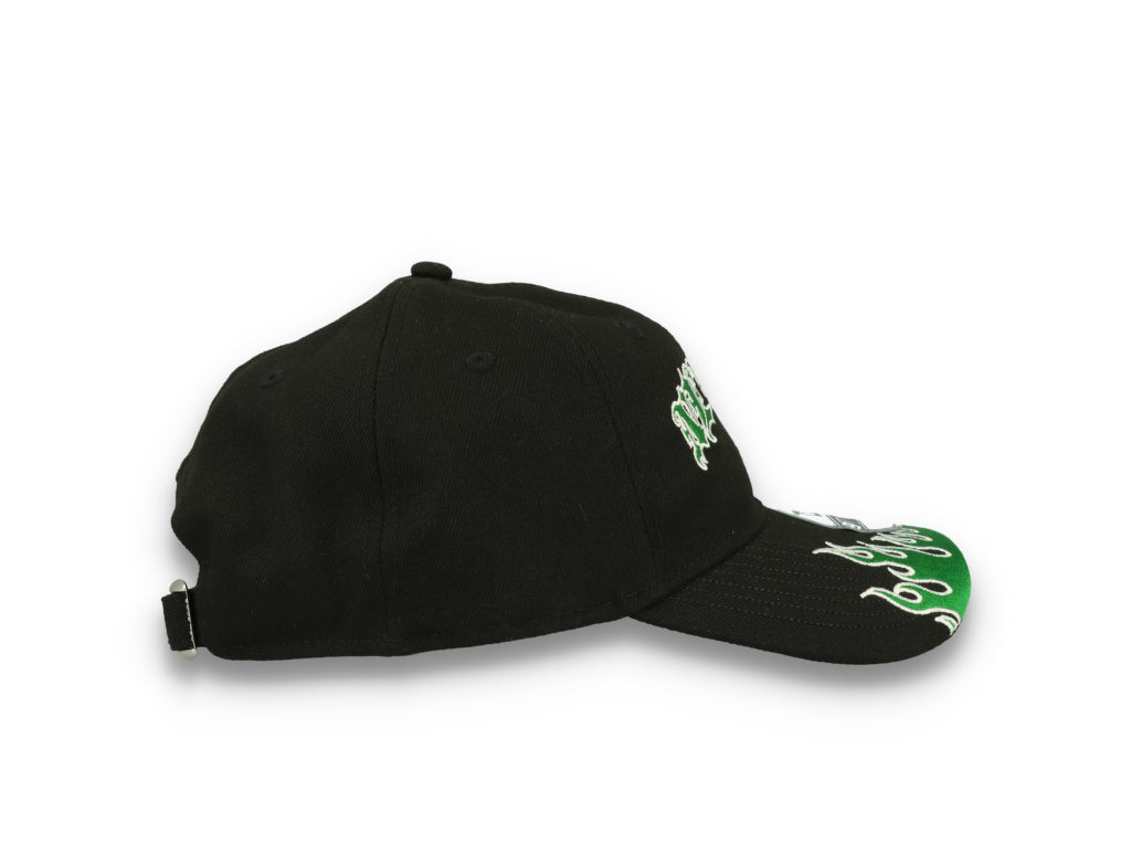 9TWENTY Race New Era Black Kelly Green