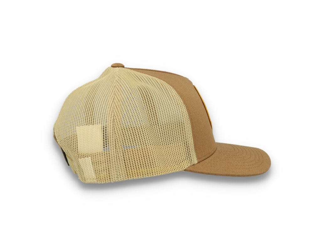 Yellowstone National Park Patch Trucker Dark Tan - LOKK
