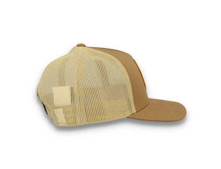 Yellowstone National Park Patch Trucker Dark Tan - LOKK