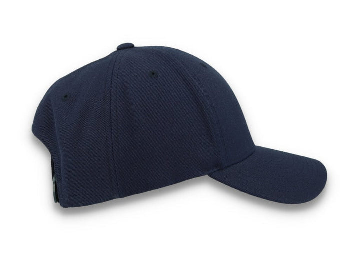 Premium Curved Visor Cap Snapback Navy - Yupoong 6789M - LOKK