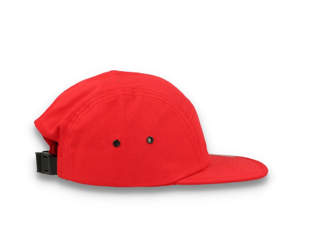 Red 5-Panel Classic Jockey Cap - Yupoong 7005 - LOKK