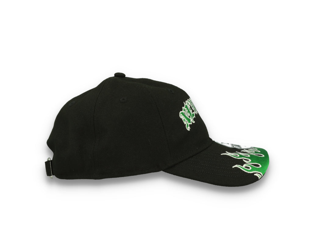 9TWENTY Race New Era Black Kelly Green