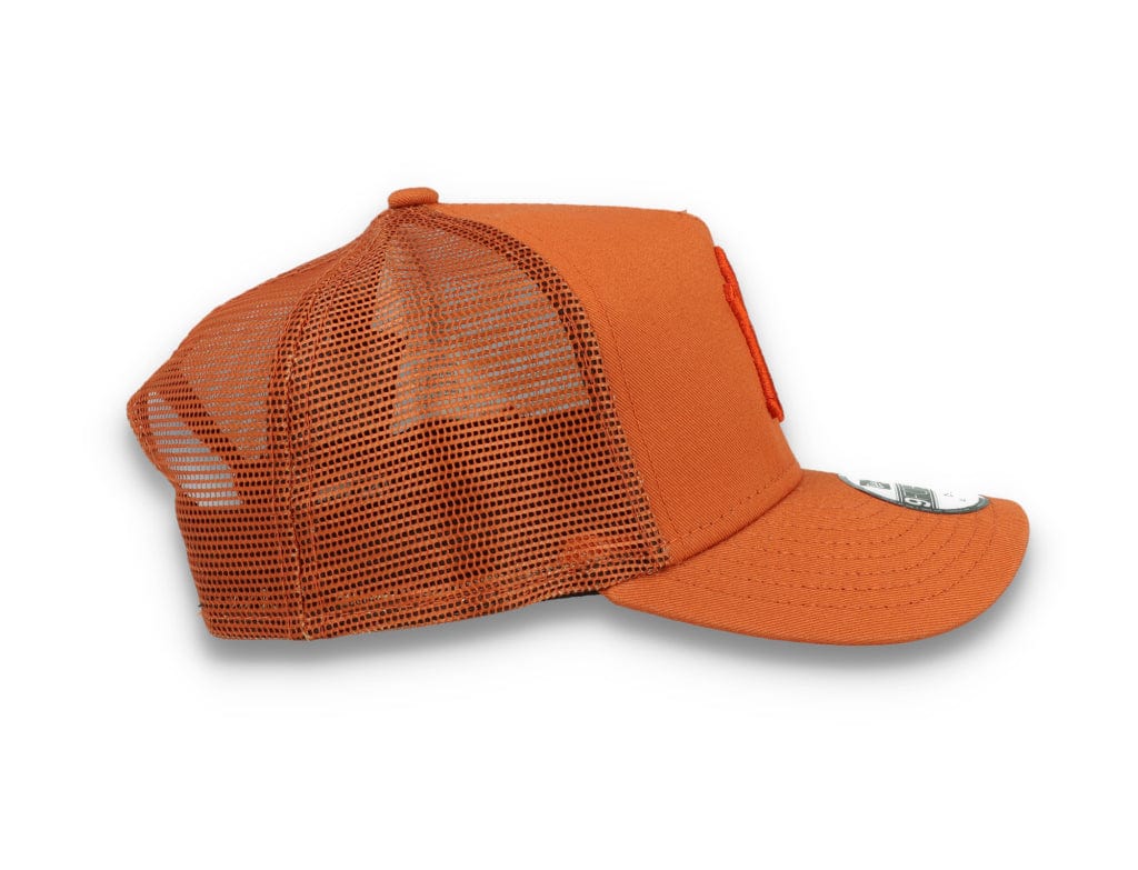 Kids Tonal Mesh Trucker New York Yankees  Rust Orange - LOKK