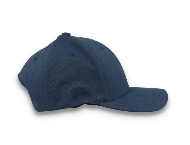 Flexfit 7706FF Curved Visor Snapback Navy - LOKK