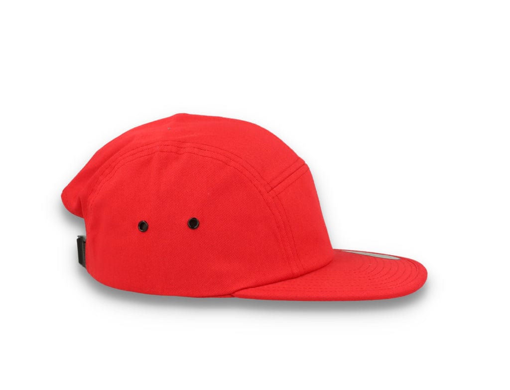 Red 5-Panel Classic Jockey Cap - Yupoong 7005 - LOKK