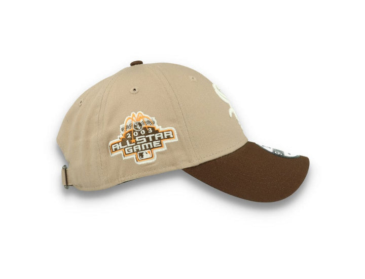 9FORTY Chicago White Sox Contrast Cooperstown Patch Ash Brown/Walnut - LOKK