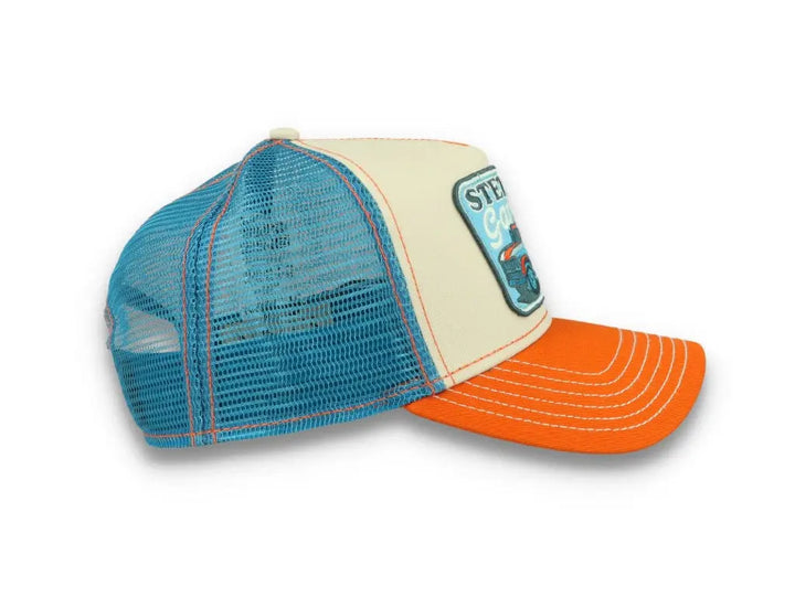 Trucker Cap Stetson's Garage Orange/Sand - LOKK