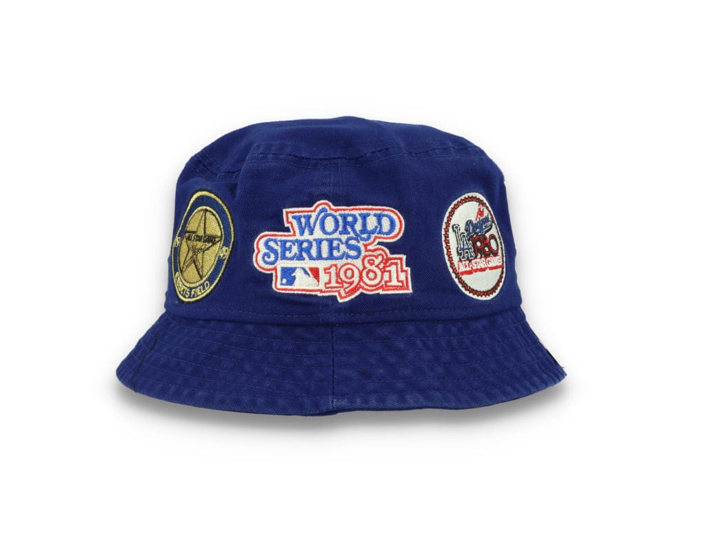 MLB Multi Patch Bucket Los Angeles Dodgers Blue - LOKK