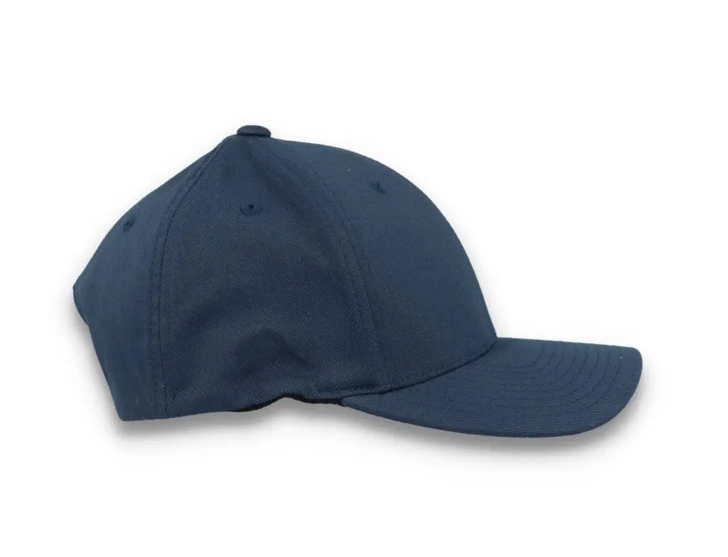 Flexfit 7706FF Curved Visor Snapback Navy - LOKK