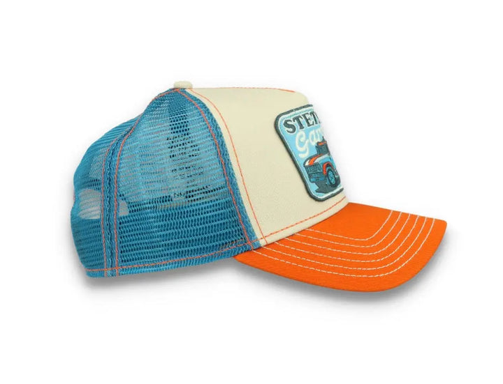 Trucker Cap Stetson's Garage Orange/Sand - LOKK