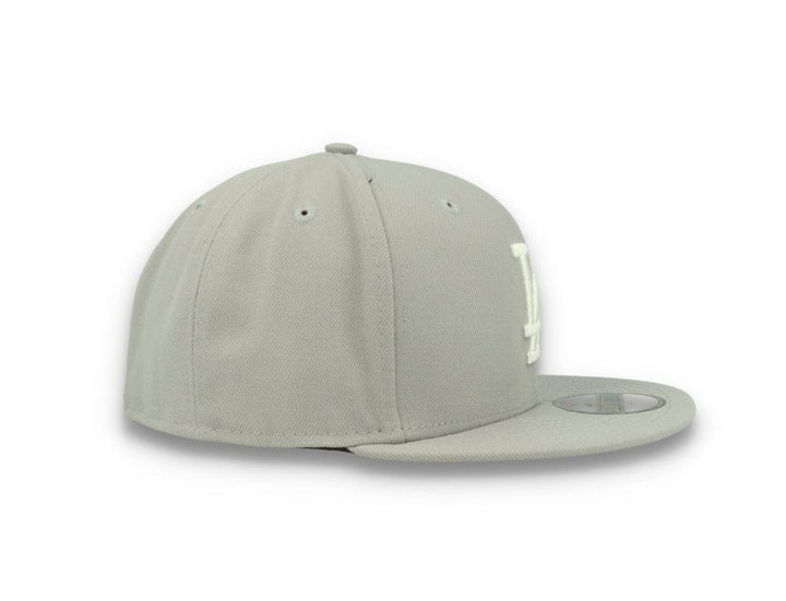 59FIFTY MLB Basic Los Angeles Dodgers  Grey/White - LOKK