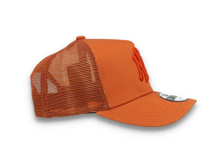 Kids Tonal Mesh Trucker New York Yankees  Rust Orange - LOKK