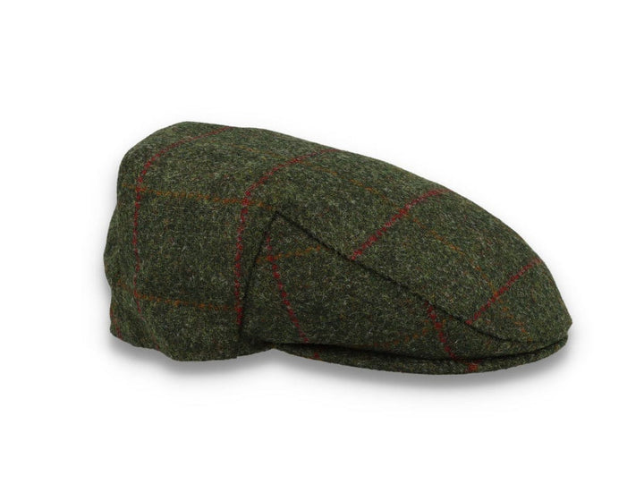 Barbour Crief Flat Cap Fern - LOKK