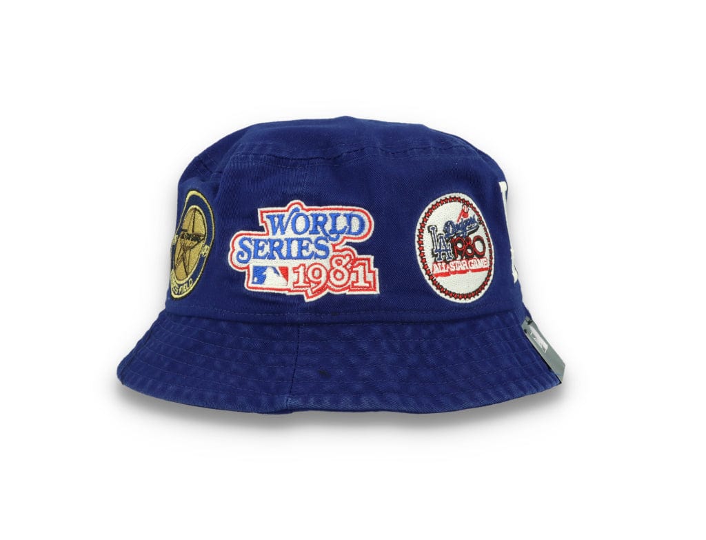 MLB Multi Patch Bucket Los Angeles Dodgers Blue - LOKK