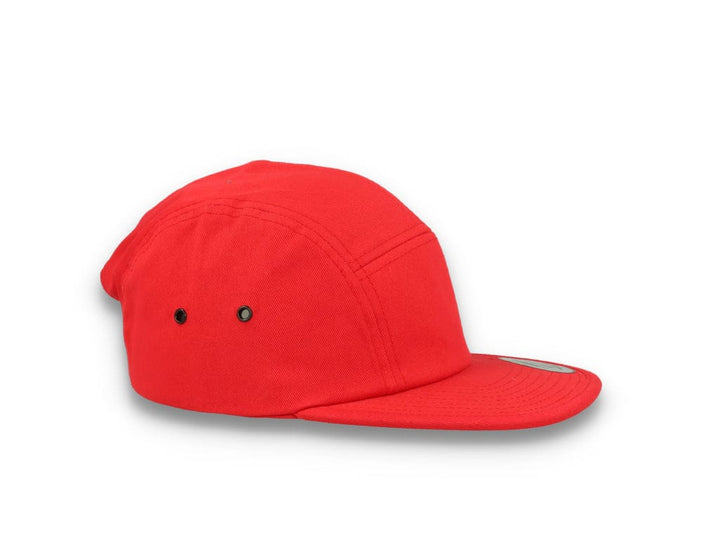 Red 5-Panel Classic Jockey Cap - Yupoong 7005 - LOKK