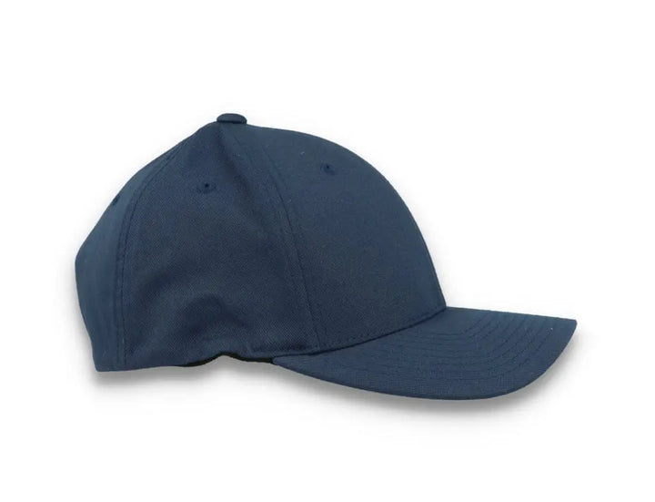 Flexfit 7706FF Curved Visor Snapback Navy - LOKK