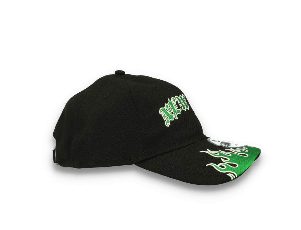 9TWENTY Race New Era Black Kelly Green