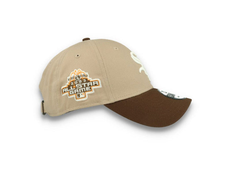 9FORTY Chicago White Sox Contrast Cooperstown Patch Ash Brown/Walnut - LOKK