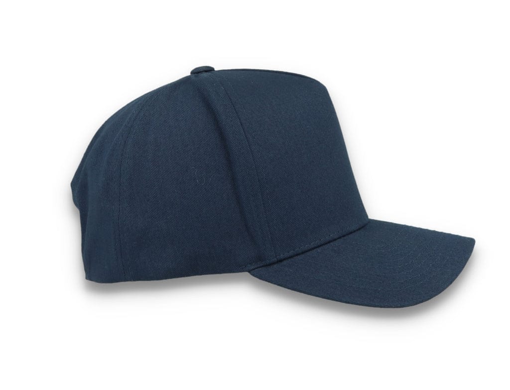 5-Panel Curved Classic Snapback Navy - 7707 - LOKK