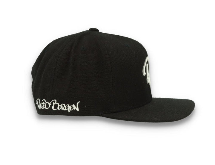 LOKK X RADIO BORGEN Snapback Black/Grey/White - LOKK