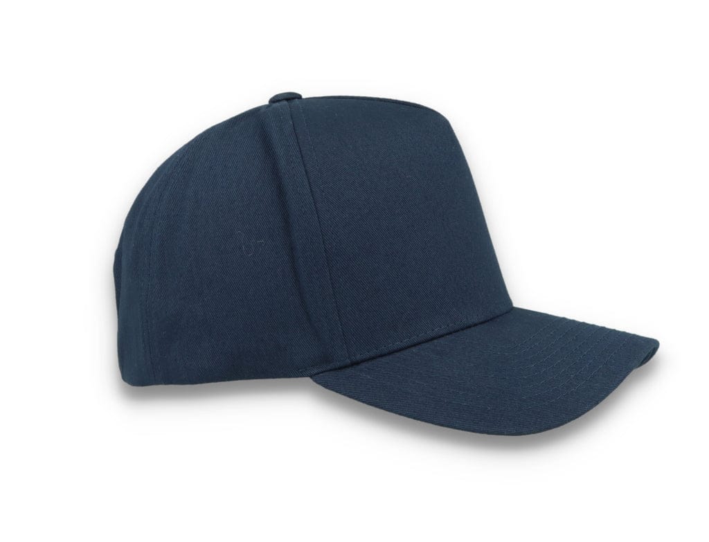 5-Panel Curved Classic Snapback Navy - 7707 - LOKK