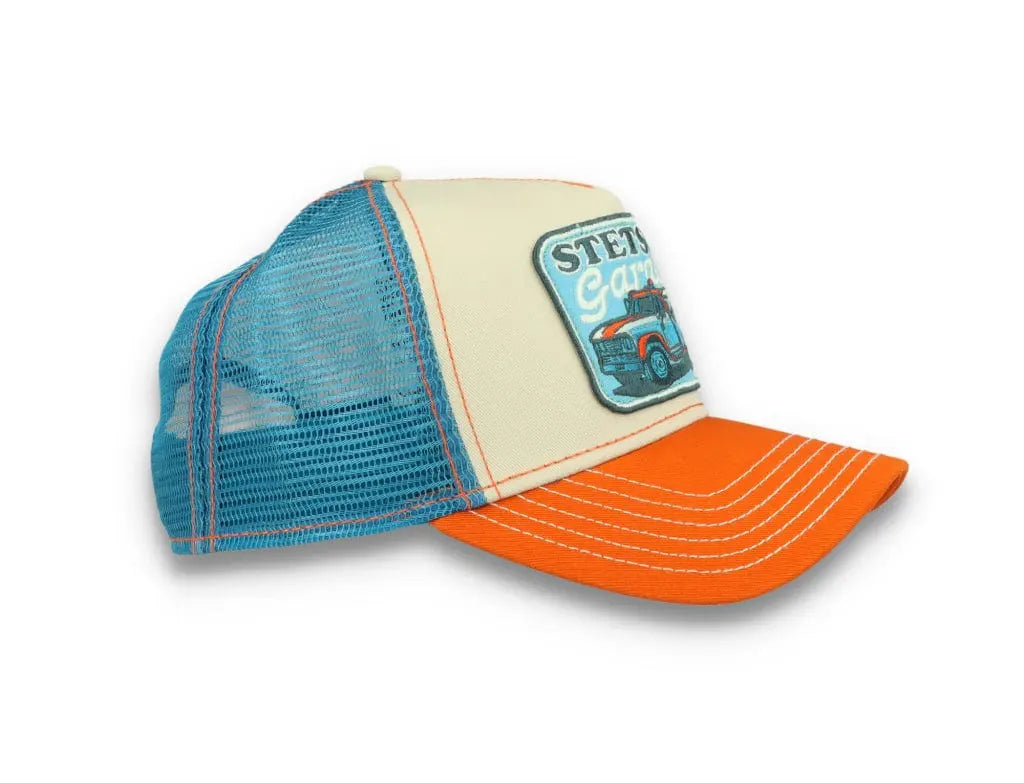 Trucker Cap Stetson's Garage Orange/Sand - LOKK