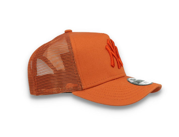 Kids Tonal Mesh Trucker New York Yankees  Rust Orange - LOKK