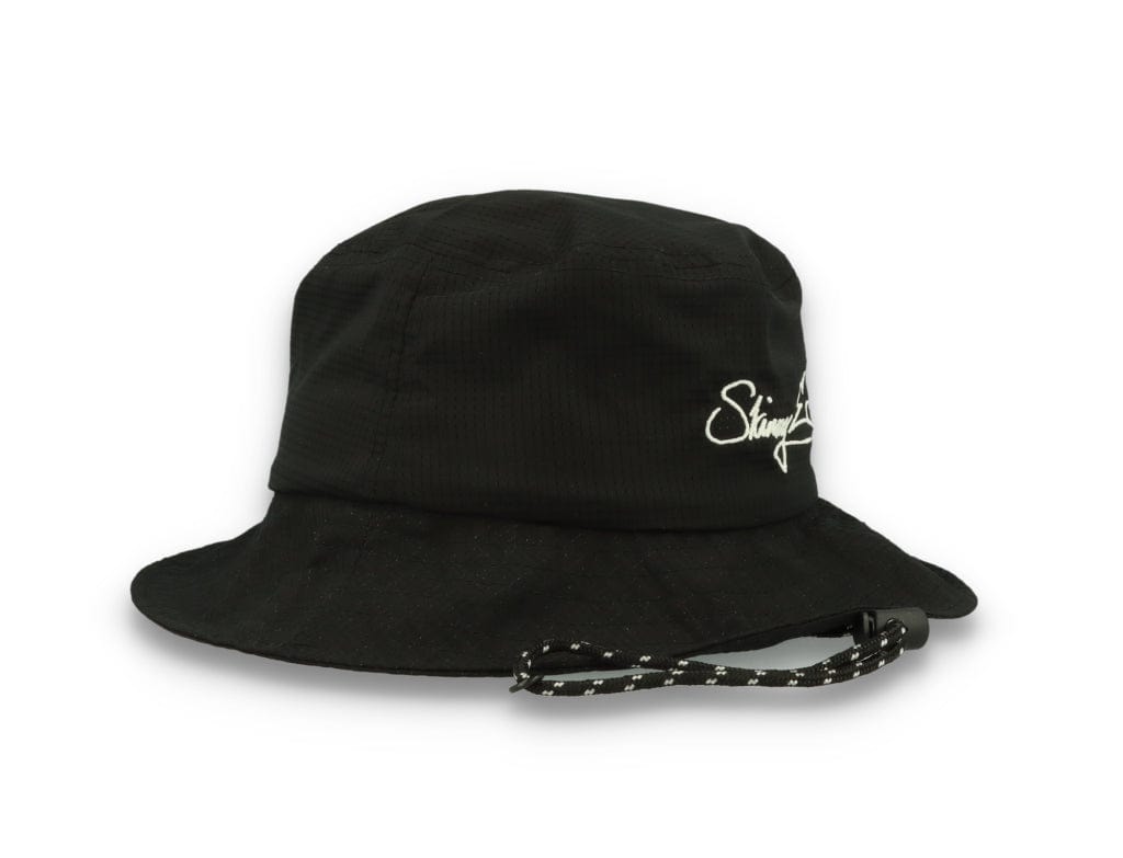 Skinny E Bucket Hat Tech Black - LOKK