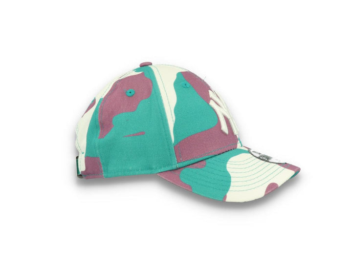 Barne Cap 9FORTY Kids Camo Pack NY Yankees Teal - LOKK