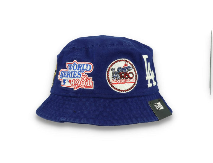 MLB Multi Patch Bucket Los Angeles Dodgers Blue - LOKK