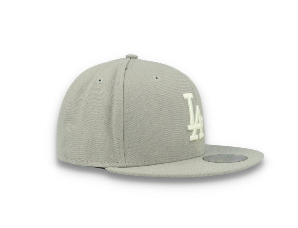 59FIFTY MLB Basic Los Angeles Dodgers  Grey/White - LOKK