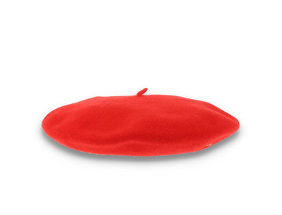 Kangol Beret Hat Red Modelaine