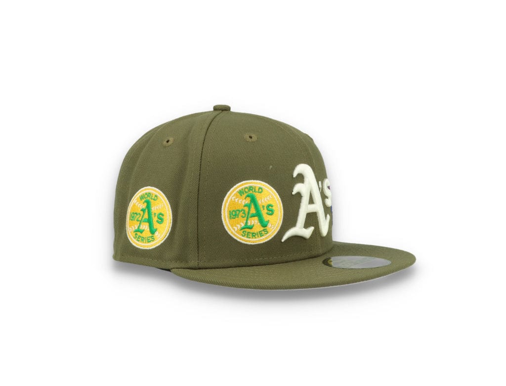 59FIFTY MLB Olive World Series Oakland Athletics - LOKK