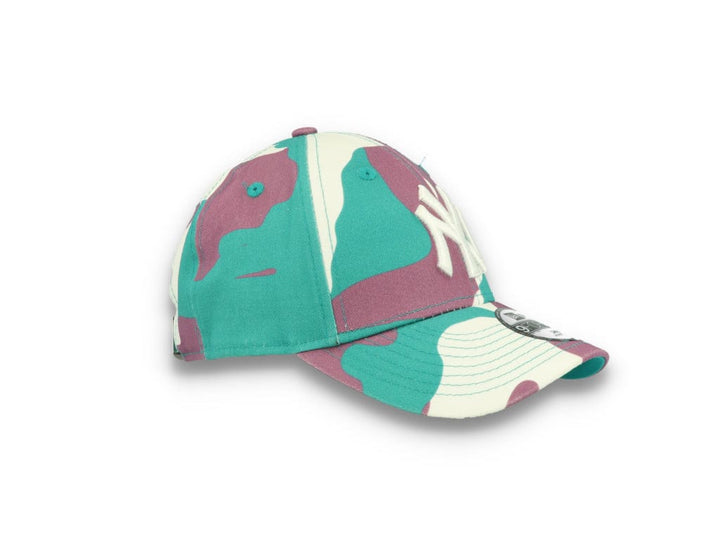 Barne Cap 9FORTY Kids Camo Pack NY Yankees Teal - LOKK