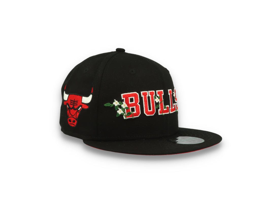 9FIFTY Flower Wordmark Chicago Bulls Black - LOKK