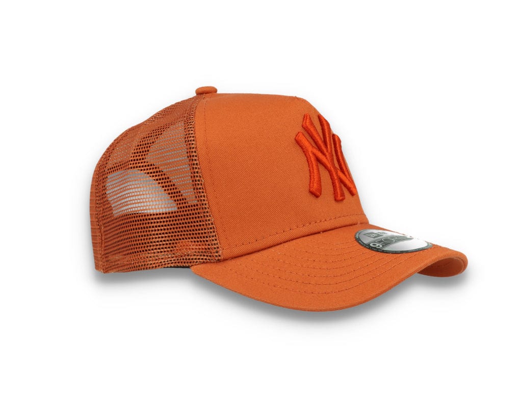 Kids Tonal Mesh Trucker New York Yankees  Rust Orange - LOKK