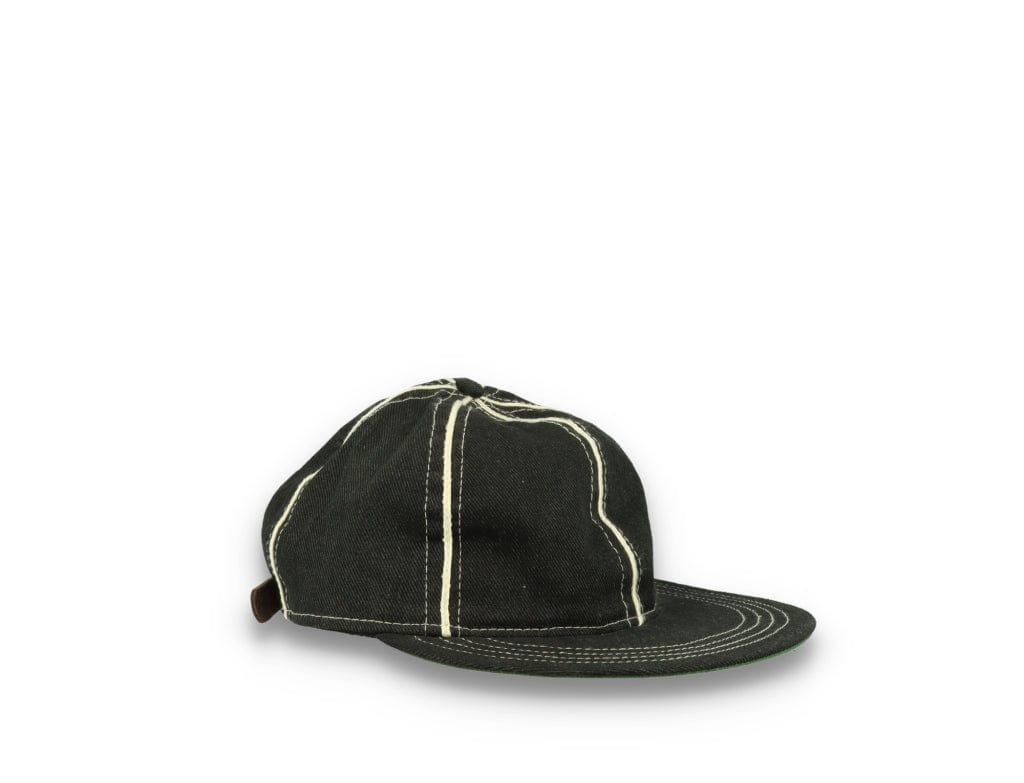 Ebbets Vintage Twill Ballcap Black/White