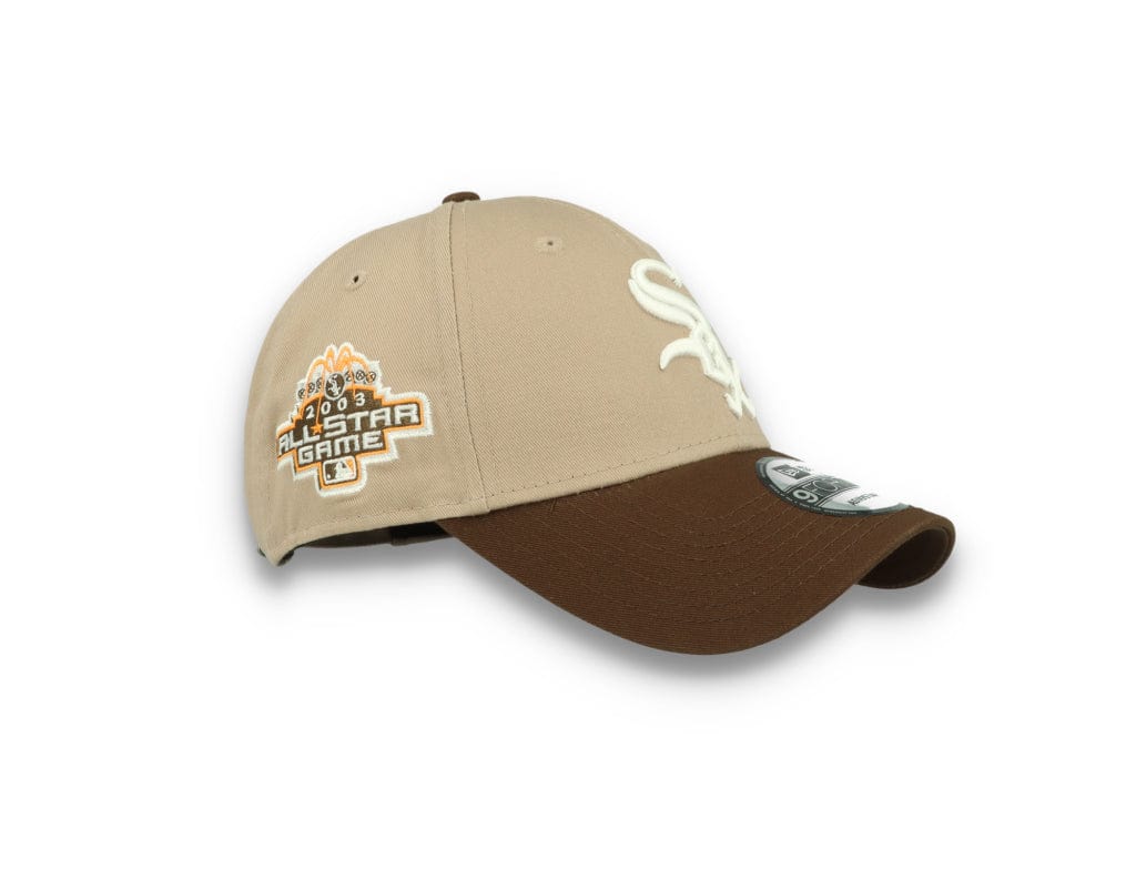 9FORTY Chicago White Sox Contrast Cooperstown Patch Ash Brown/Walnut - LOKK
