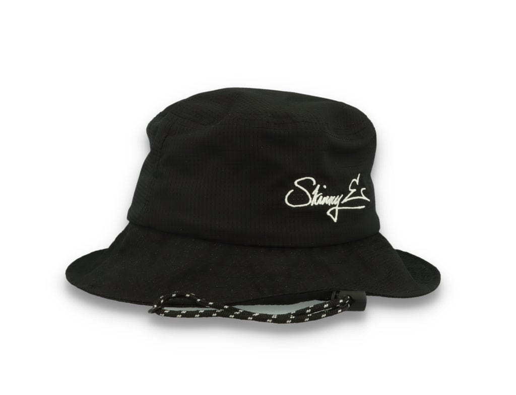 Skinny E Bucket Hat Tech Black - LOKK