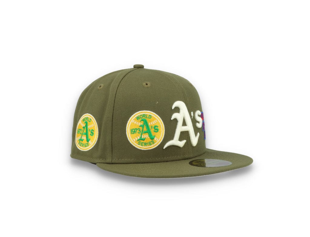 59FIFTY MLB Olive World Series Oakland Athletics - LOKK