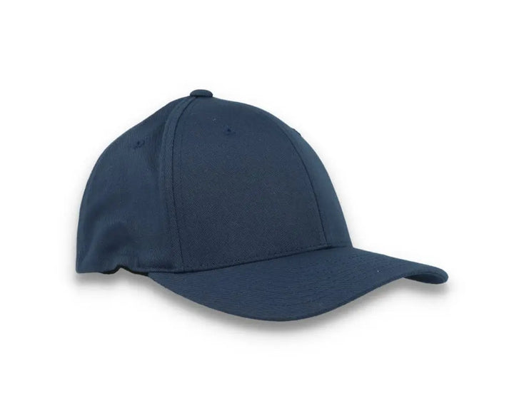 Flexfit 7706FF Curved Visor Snapback Navy - LOKK