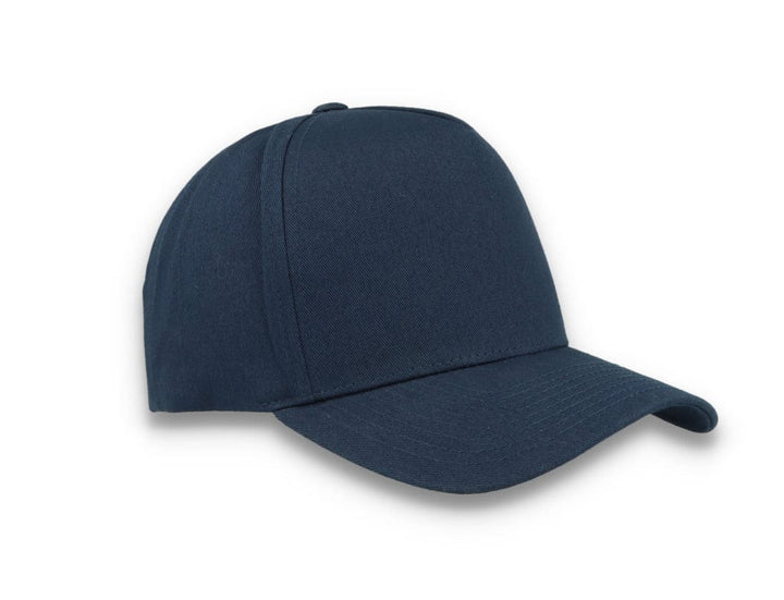 5-Panel Curved Classic Snapback Navy - 7707 - LOKK